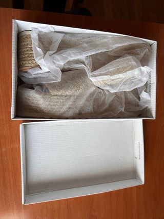 Sandalias Esparto Beige