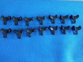 playmobil, mantas sillas y bocados.