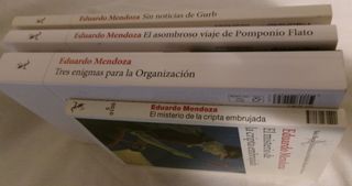 Cuatro novelas de Eduardo Mendoza