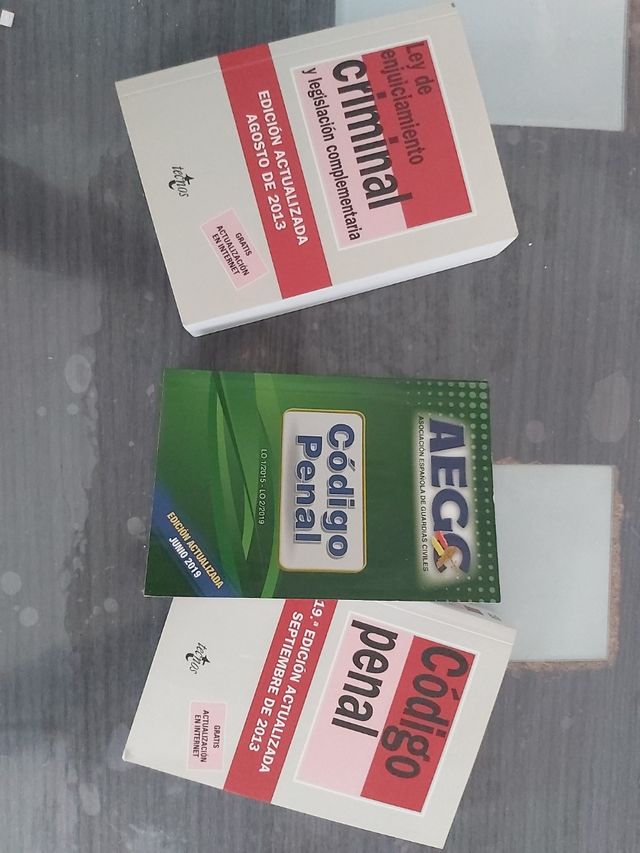 Código penal y Enjuiciamiento criminal