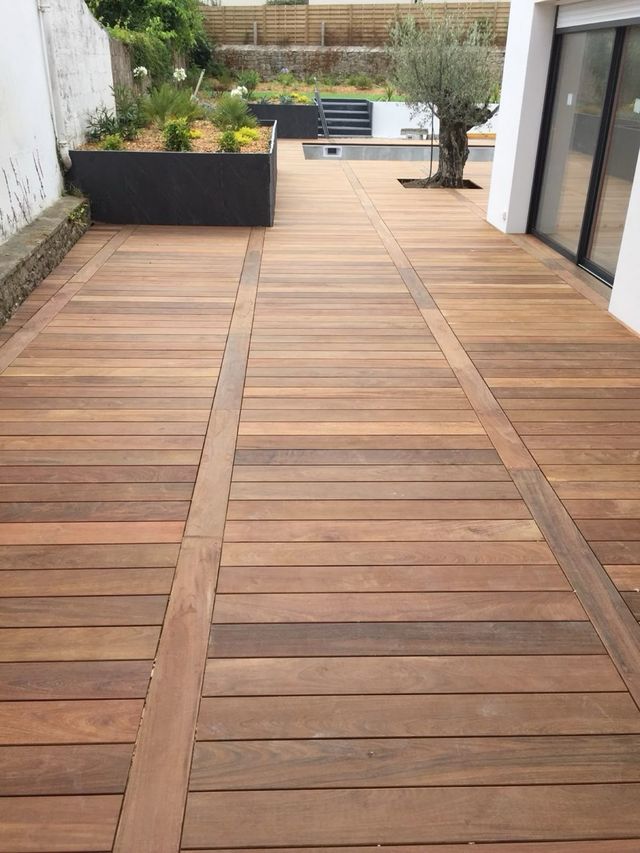 Tarima exterior de madera ¡INSLATACION INCLUIDA!