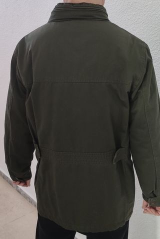 Parka militar hombre