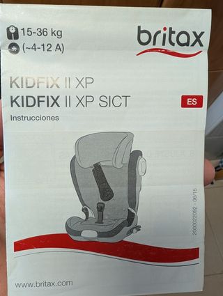 Silla coche Britax-Kidfix II XP - Isofix