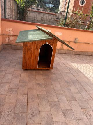 Cuccia legno cani Alpi 100x156x95