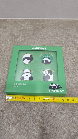4 segnalibri Panda Nuovo