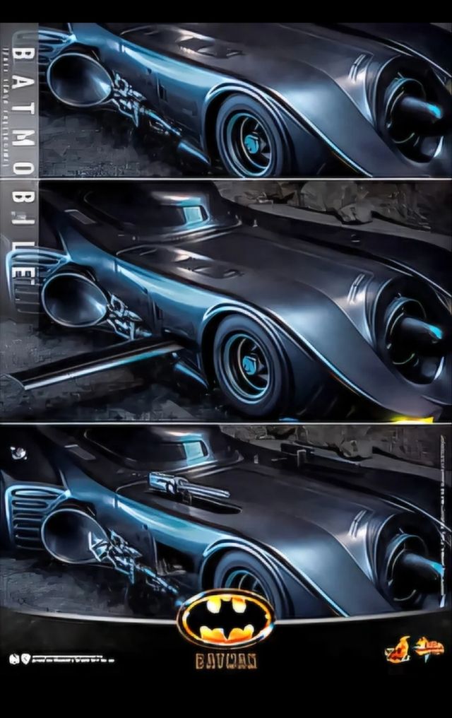 Batmobile Hot Toys 1989