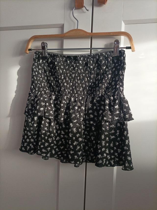 falda volantes niña