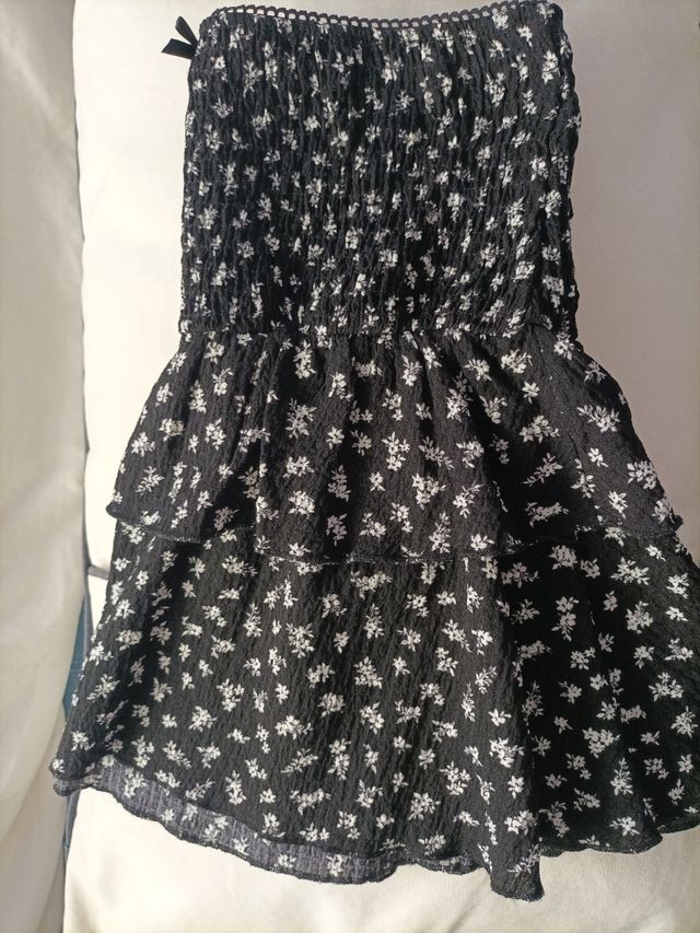 falda volantes niña