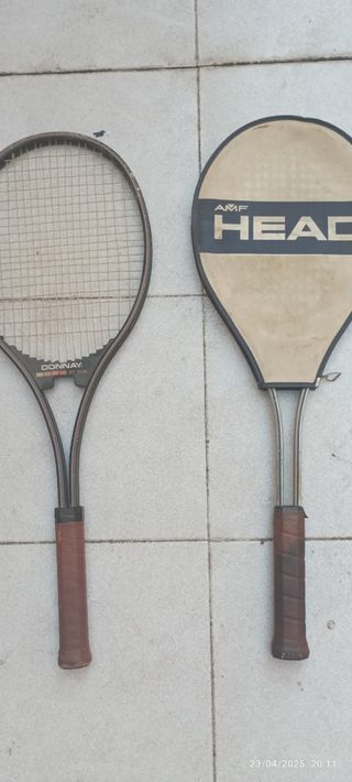 Raquetas tenis y pelotas