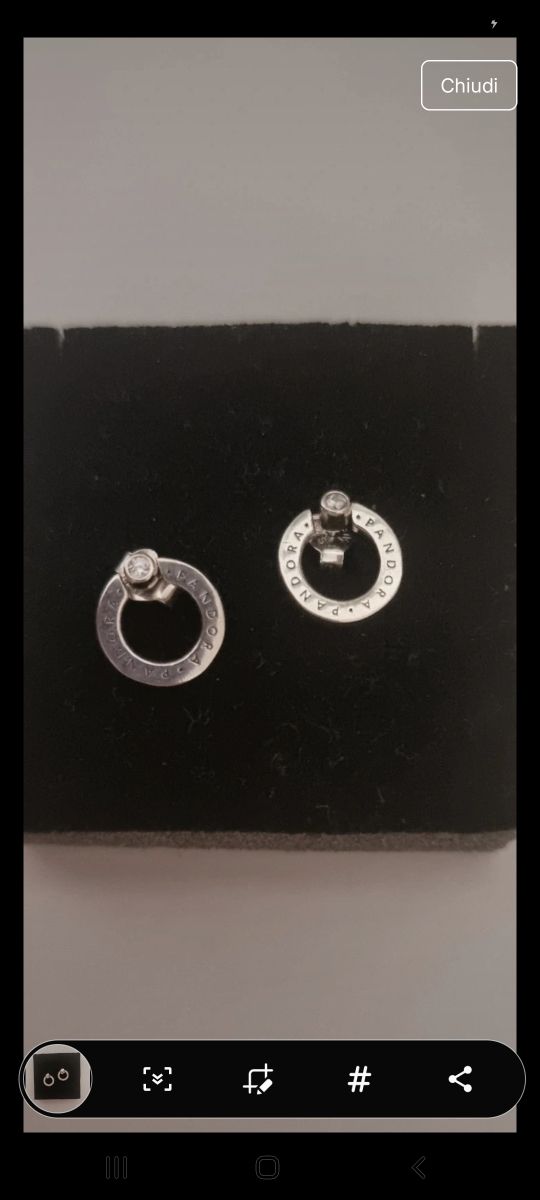 Orecchini Pandora Argento