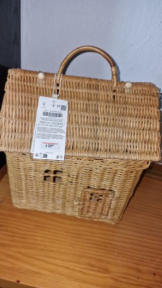 Cesta mimbre infantil Zara Home