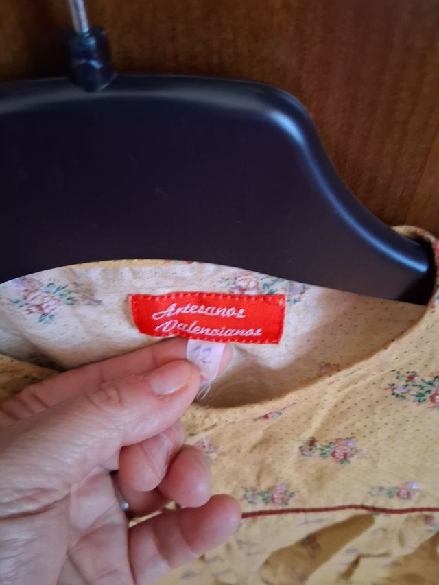 Blusón fallera niña