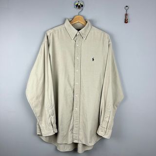 Camisa de terciopelo vintage de Polo Ralph
Lauren