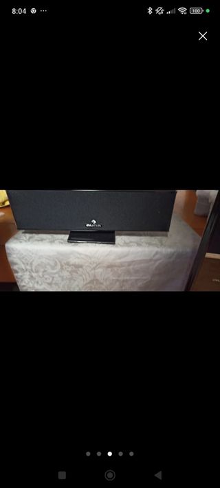 Altavoces auna Home Cinema negros