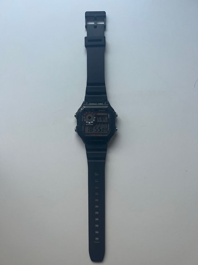 Reloj Casio deportivo negro