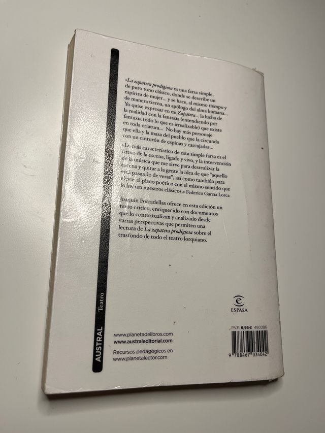 La zapatera prodigiosa (Spanish Edition)