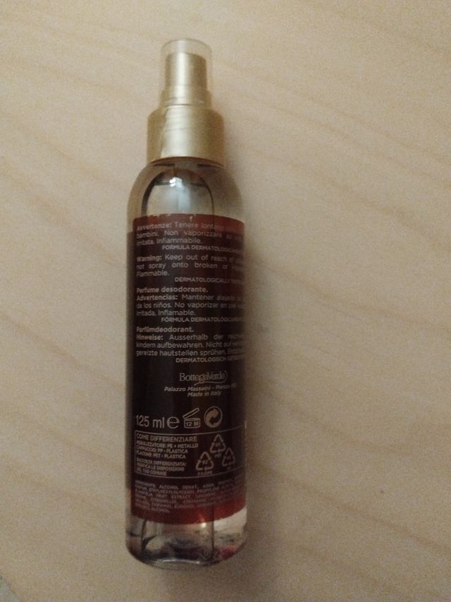 Bottega Verde Vaniglia Nera Deodorante