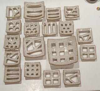 Dúo Jabonera Gres y Jabón Artesanal