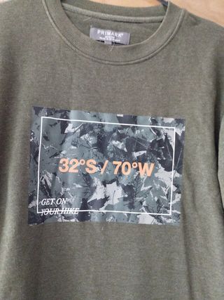 Sudadera Primark verde militar