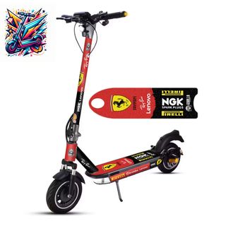 Vinilo Patinete Smartgyro K2 Ferrari