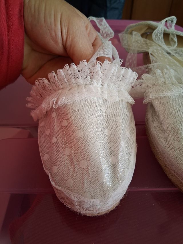 Espardeñas niña comunión