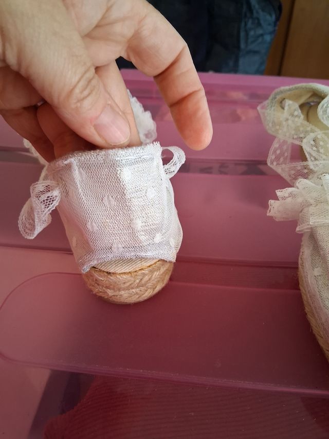 Espardeñas niña comunión