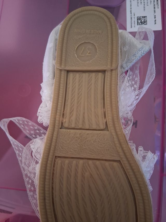 Espardeñas niña comunión