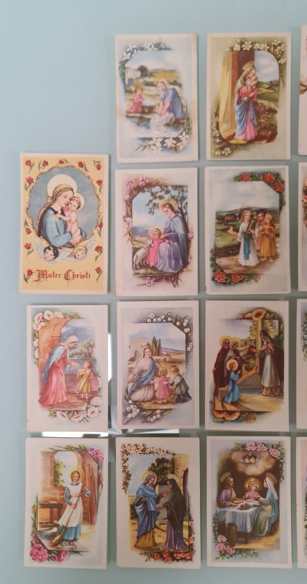 ESTAMPAS ANTIGUAS RELIGIOSAS. Lote 23 und.