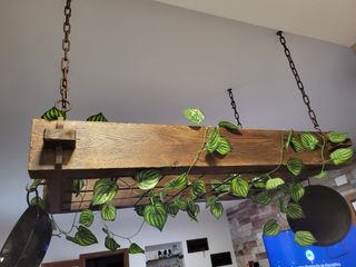 Estantería rústica cocina para colgar todo cosas