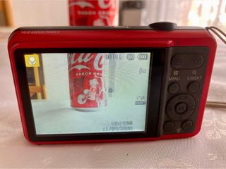 Cámara Samsung ES73 roja