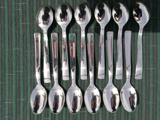 Set 12 cucchiaini in acciaio inox