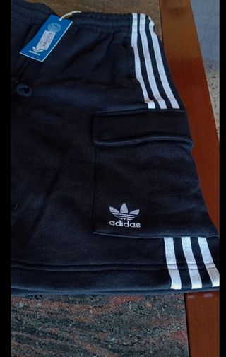Adidas Pantalón Corto Negro