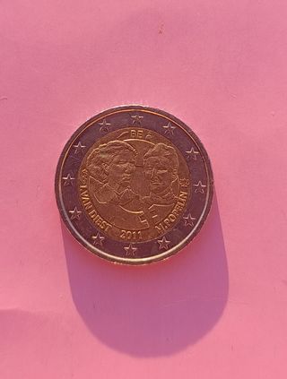 Moneda conmemorativa Bélgica 2011