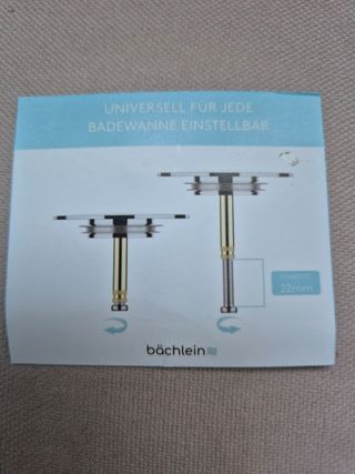 Tampão para Banheira Bächlein - NOVO