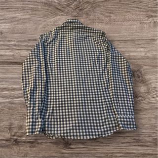 Camisa Massimo Dutti cuadros azul-blanco, talla S