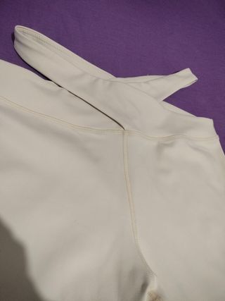 Mallas deportivas shein blancas