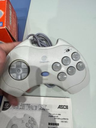 Sega Dreamcast Mando ASCII PAD FT DC Jap