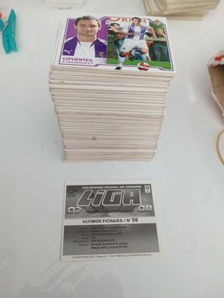 Cromos Liga 07-08 360 diferentes 