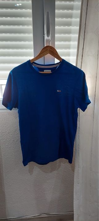 Camiseta Tommy Jeans azul - Talla XS