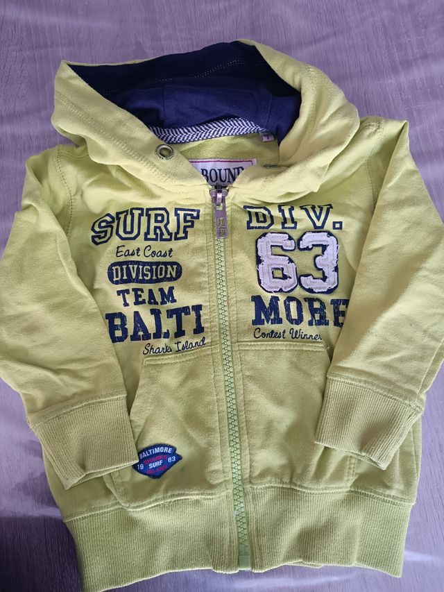 Chaqueta niño talla 98cm - Verde Lima