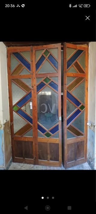 Puerta 3 hojas - Vidriera