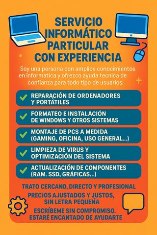 Soporte informático a domicilio