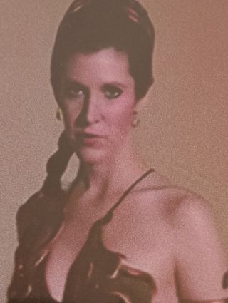 Chapa metálica Star Wars Leia