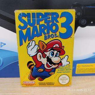 Super Mario Bros 3 NES - Versión Española