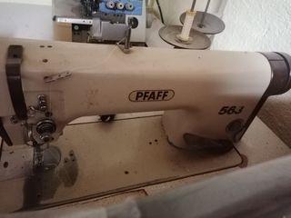 Máquinas de coser Sunstar KM-123A y Pfaff 563