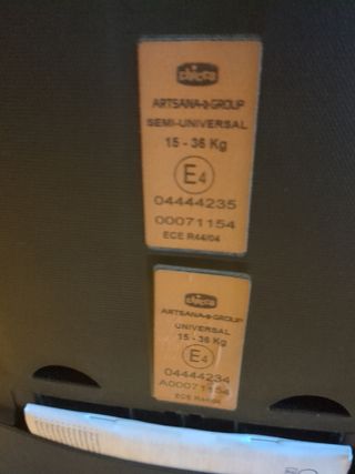 Silla coche Isofix Chicco gris