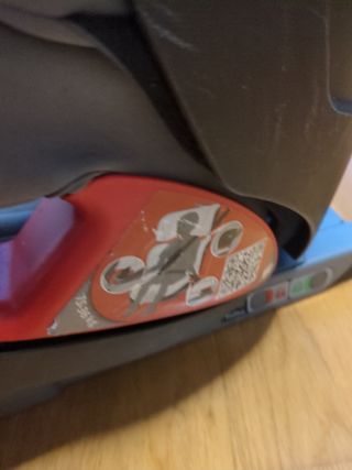 Silla coche Isofix Chicco gris