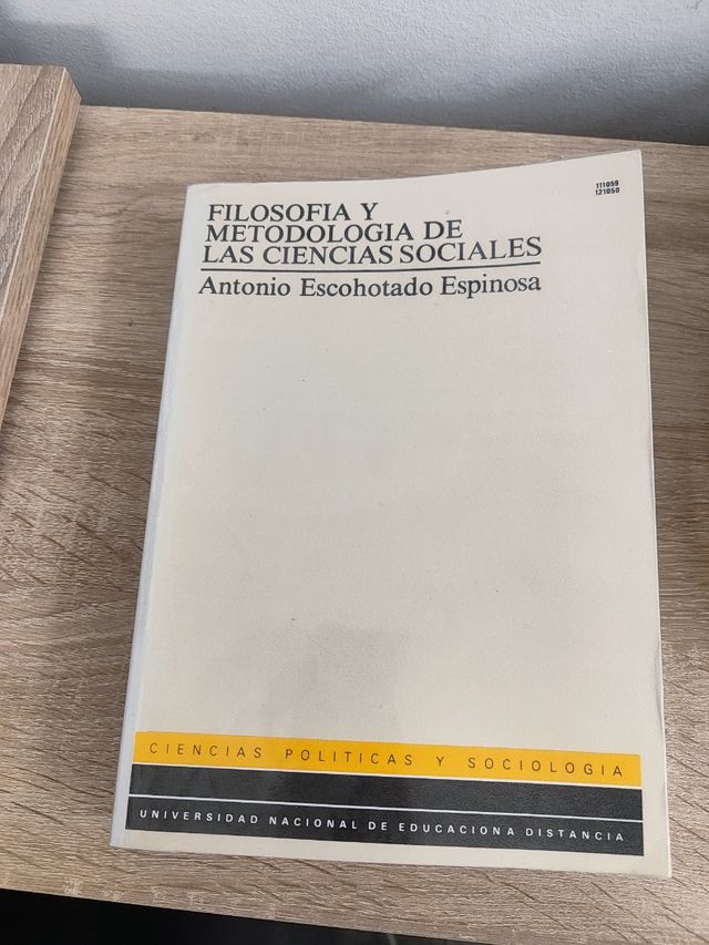 Filosofía y metodología de las ciencias sociale...