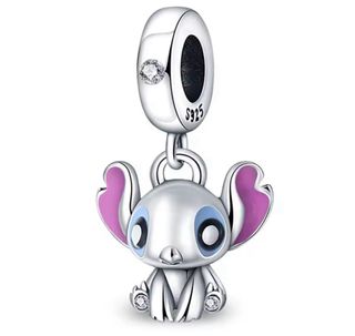 Charm abalorio Stitch Plata pulsera Pandora collar