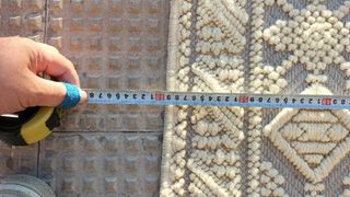 Alfombras lana beige, de felpa pura lana virgen